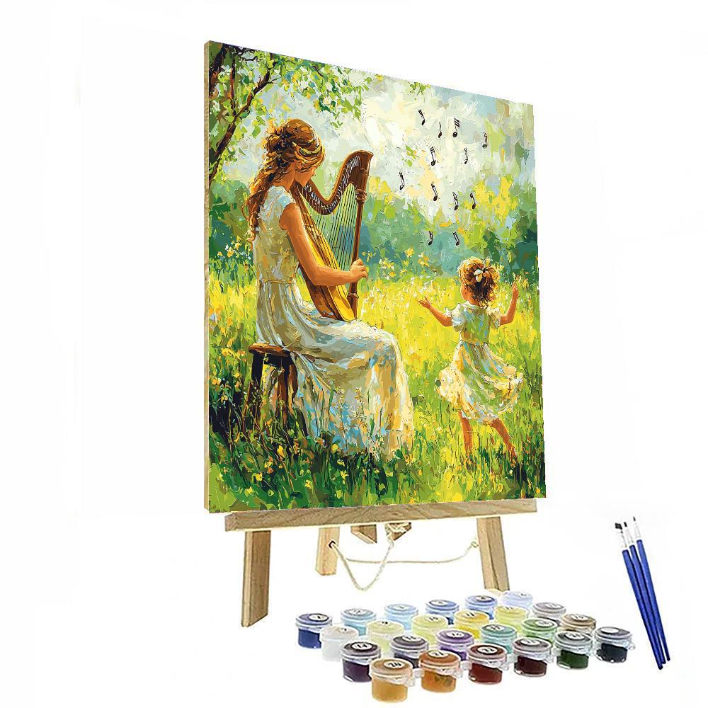 A Mother's Soft Symphony Numbered Painting Kits