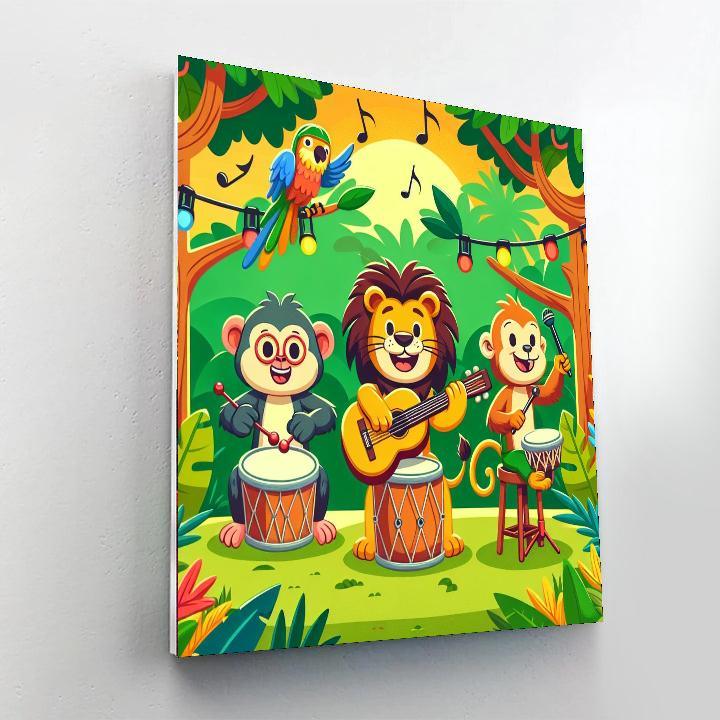 Jungle Jamboree Fiesta Paint By Number