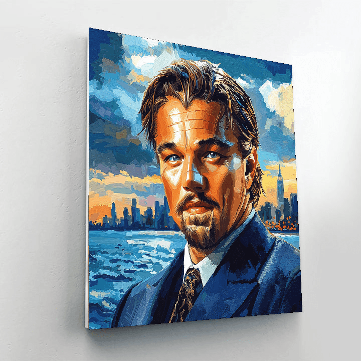 Leonardo Dicaprio: Navigating Through Titanic Dreams Paint By Numbers