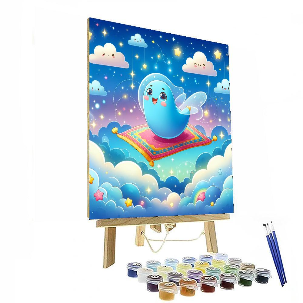 Magic Carpet Paint By Numbers Art