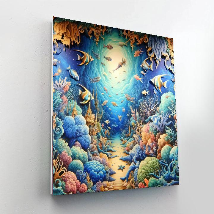 Exploratory Deep Sea Adventure Numbered Painting Kits