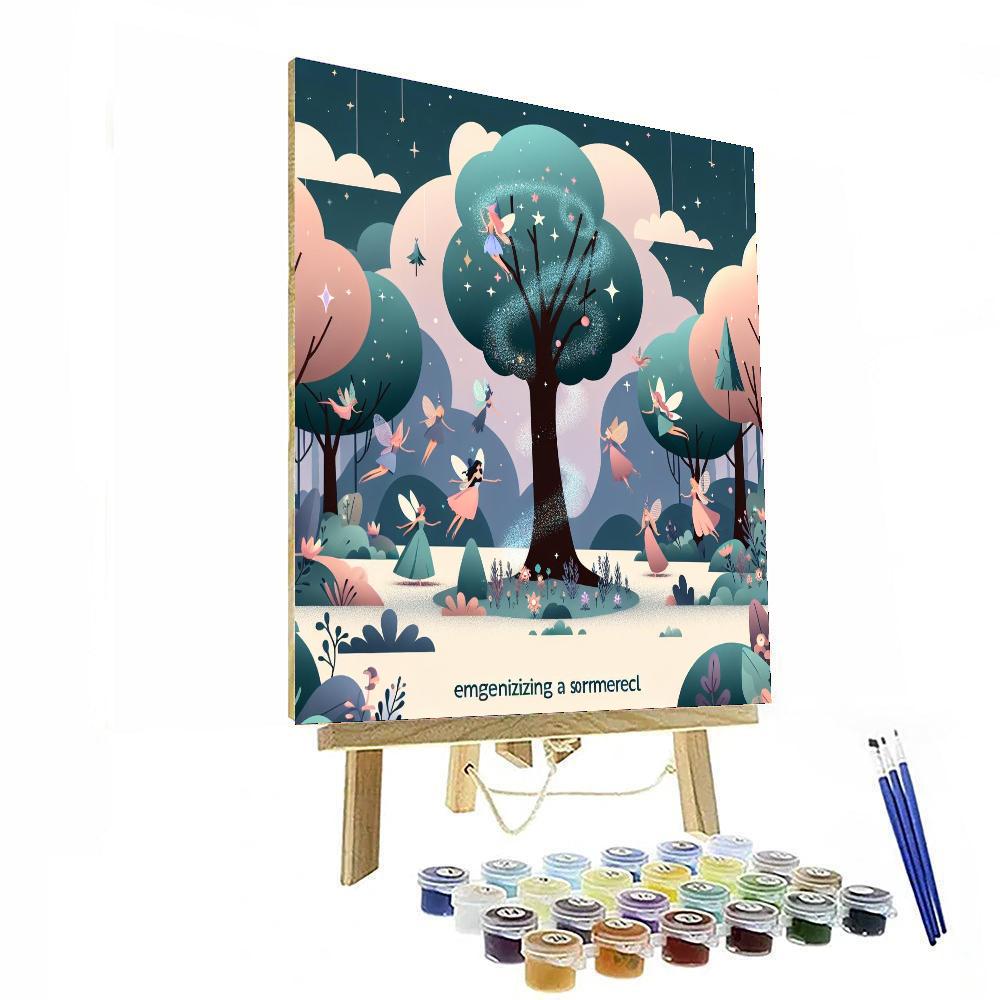 Fairy Woodland Retreat Paint By Number