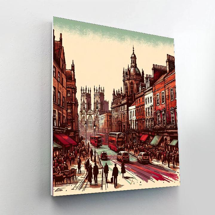 York's Urban Charm Paint By Numbers