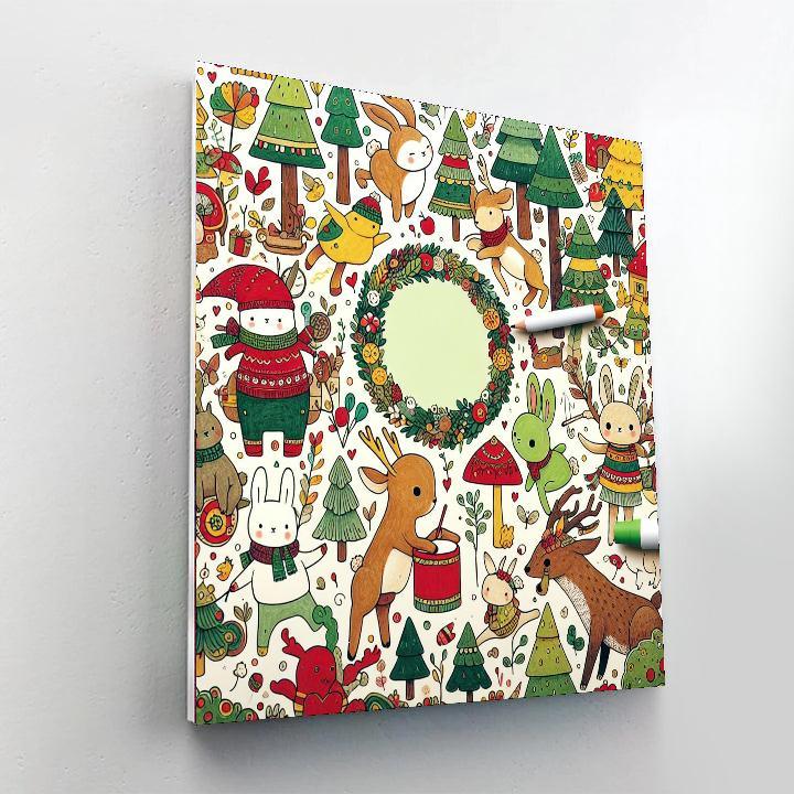 Magical Woodland Festival Numbered Painting Kits