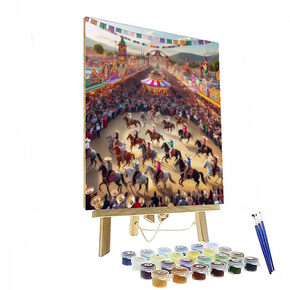 Feria De San Marcos - Aguascalientes, Mexico Number Painting