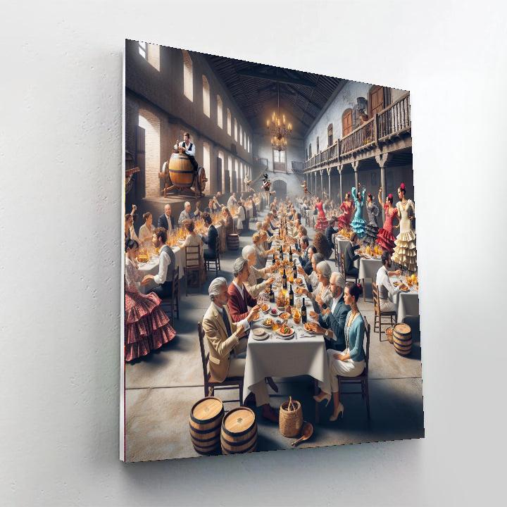 Harvey's Bristol Cream Festival DIY Paint By Numbers