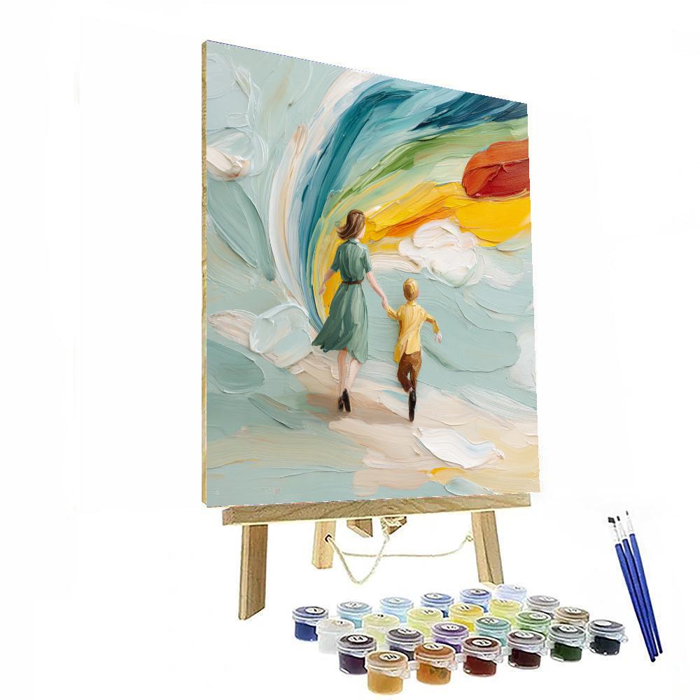 Beyond The Rainbow Painting Number Kit