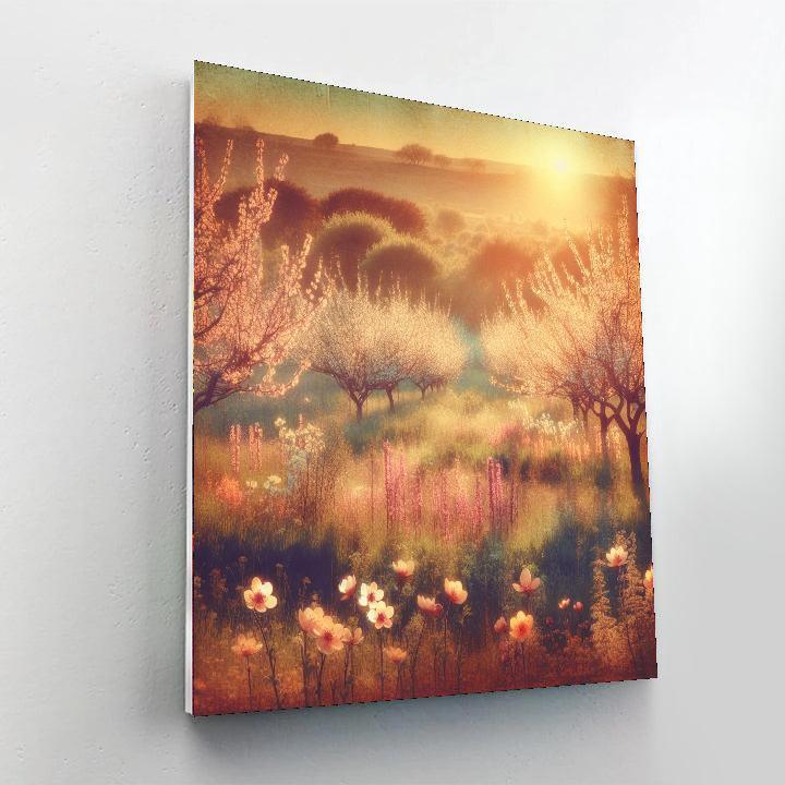 Vintage Orchard Charm DIY Paint By Numbers