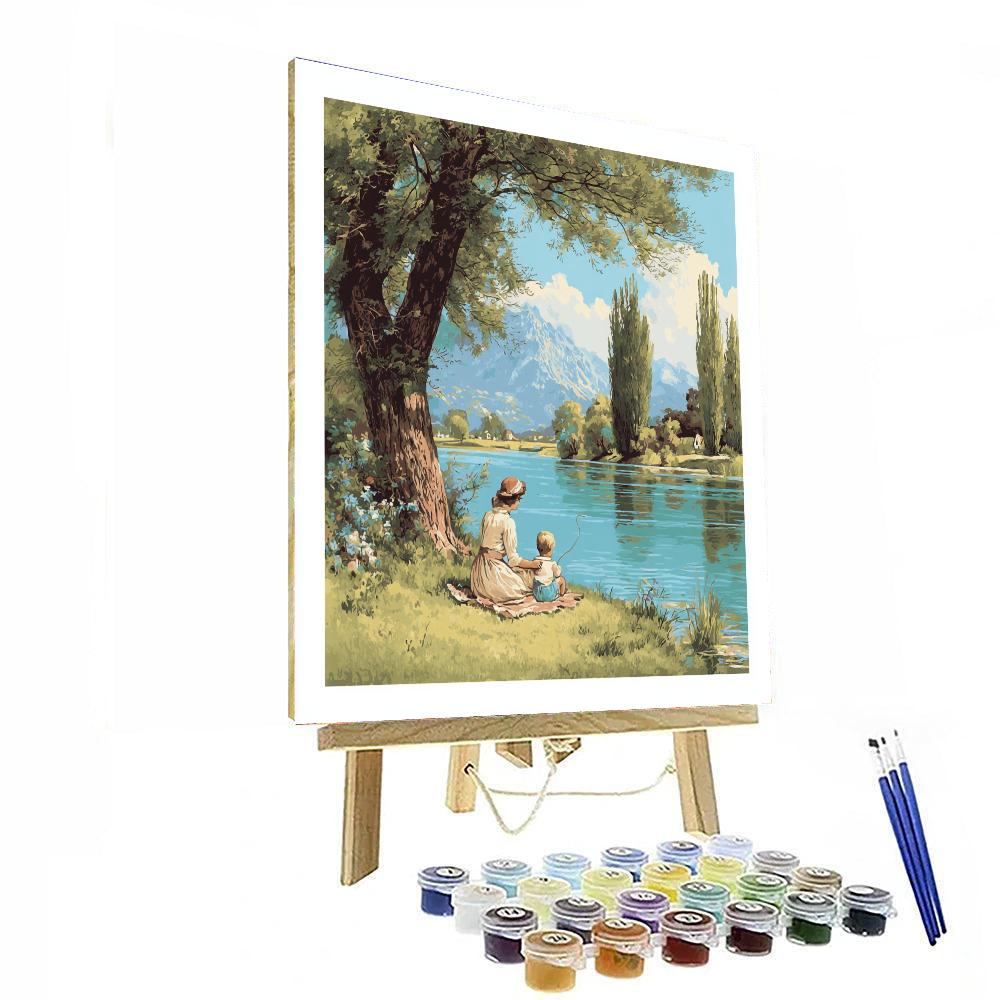 Mother’s Nature Retreat Painting Number Kit