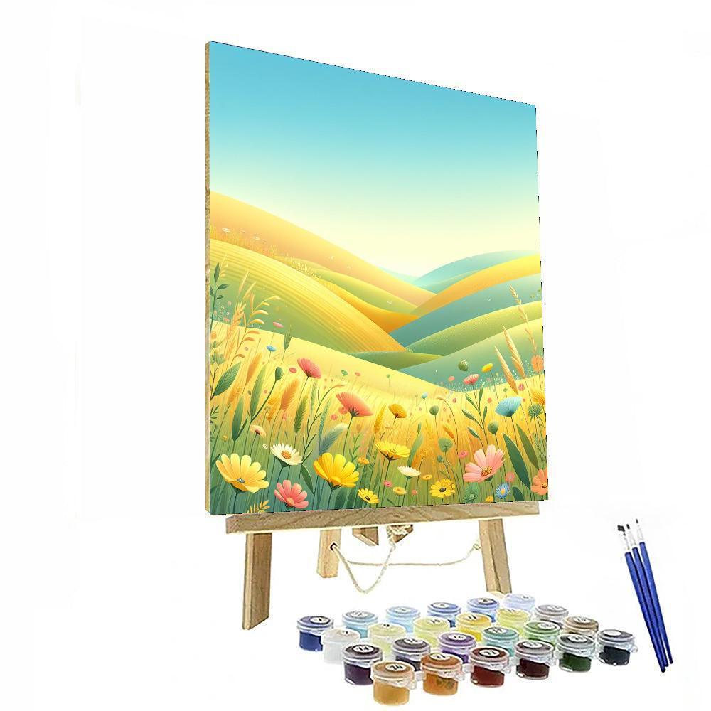 Gentle Summer Breeze Paint By Numbers Art