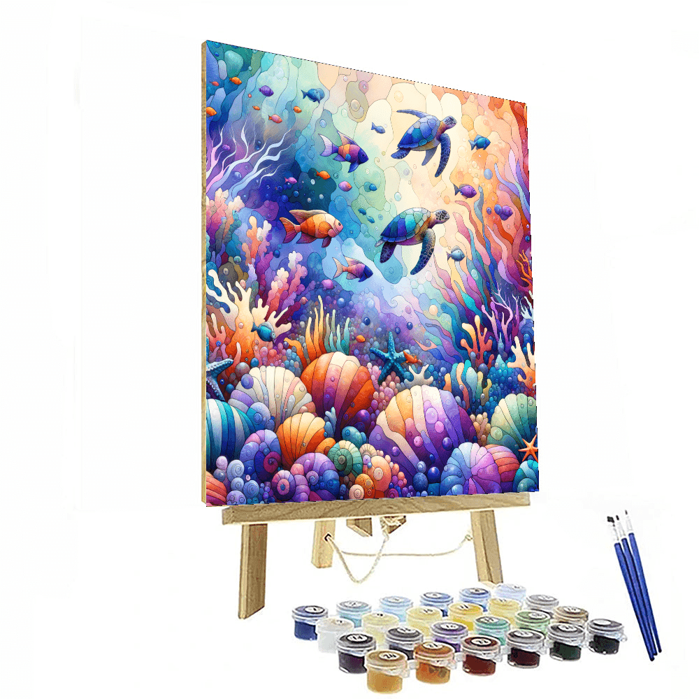 Whimsical Ocean Treasures - DIY Painting By Numbers Kit – Artistry Rack