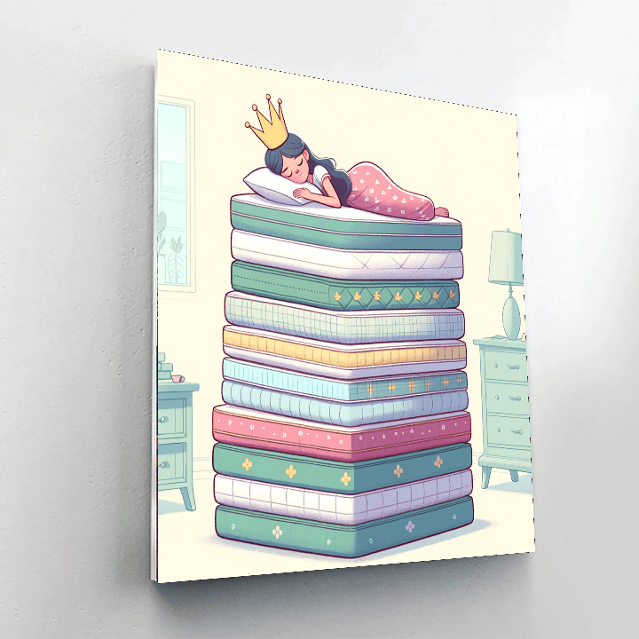 Princess And The Pea Dreamscape Paint By Numbers Kits