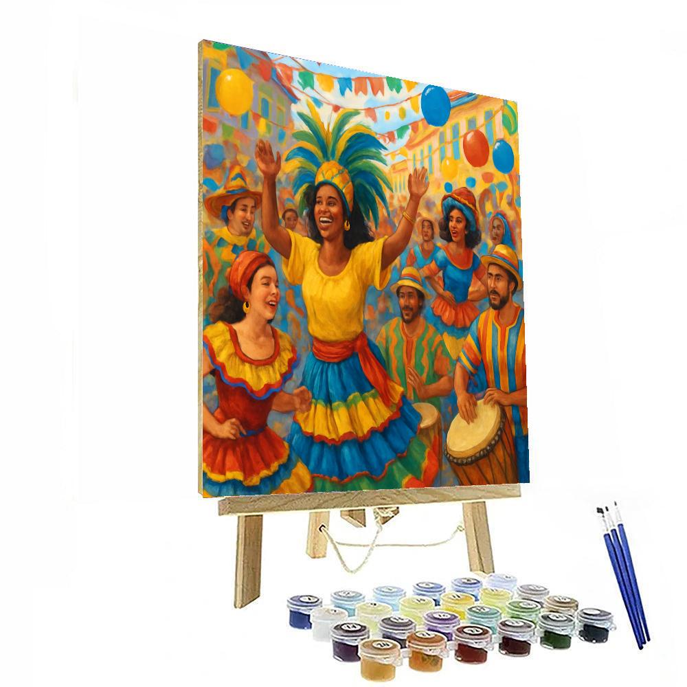 Karnaval Brasil Painting Number Kit