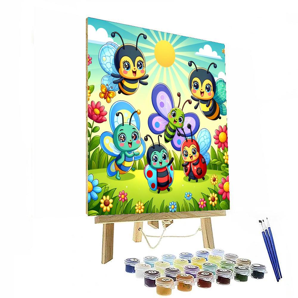 Insect Kingdom Number Painting