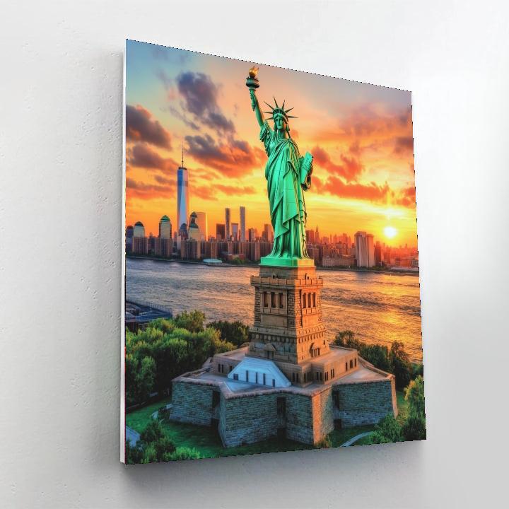 Statue Of Liberty - New York Numbered Painting Kits