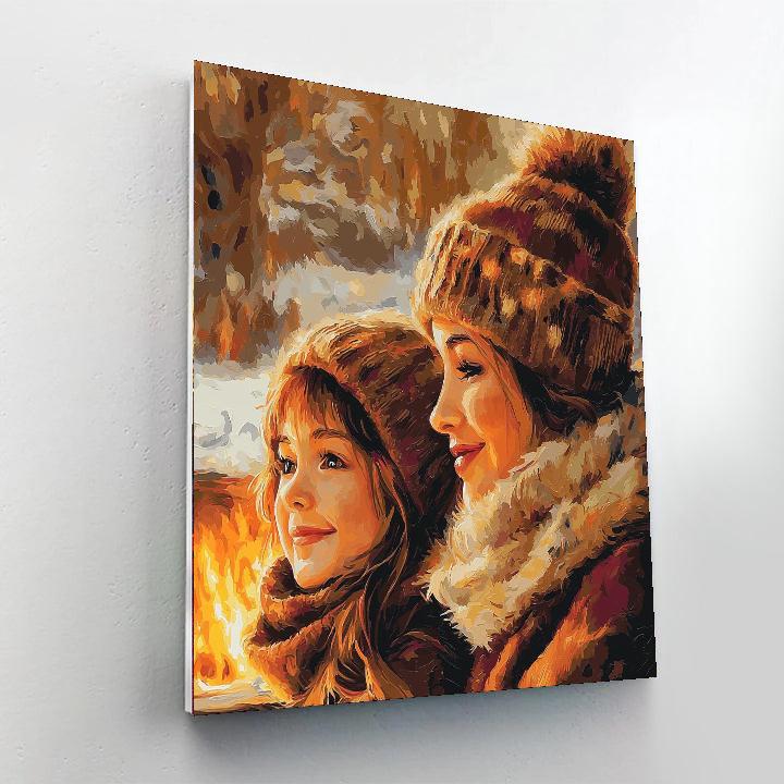 Timeless Moments Number Painting