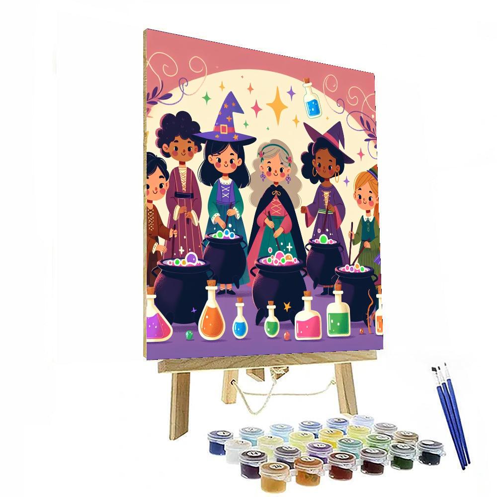 Magic Potion Festival Numbered Painting Kits