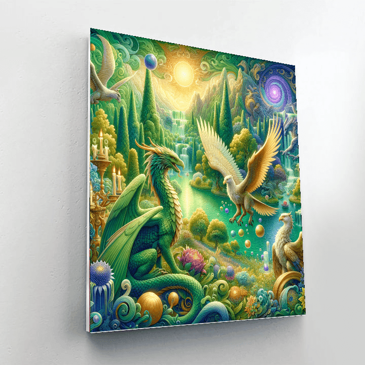 Fantastical Beasts Painting By Numbers Kit