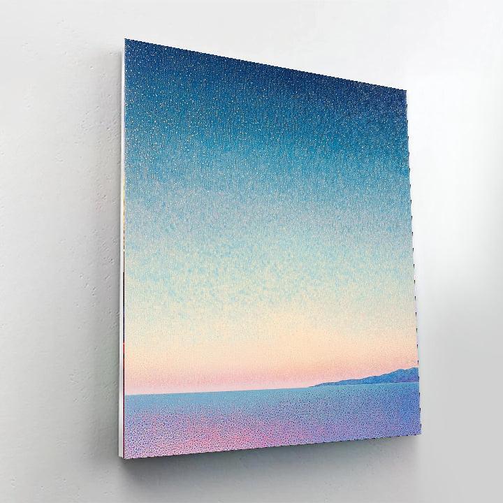 Georges Seurat Inspired Whispering Skies  Paint By Number