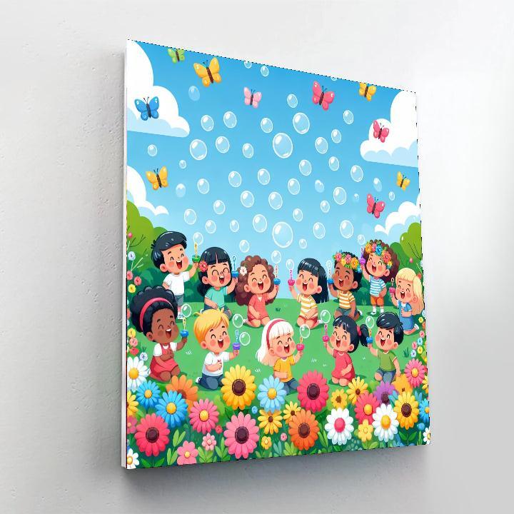 Bubbles Of Joy Paint By Numbers