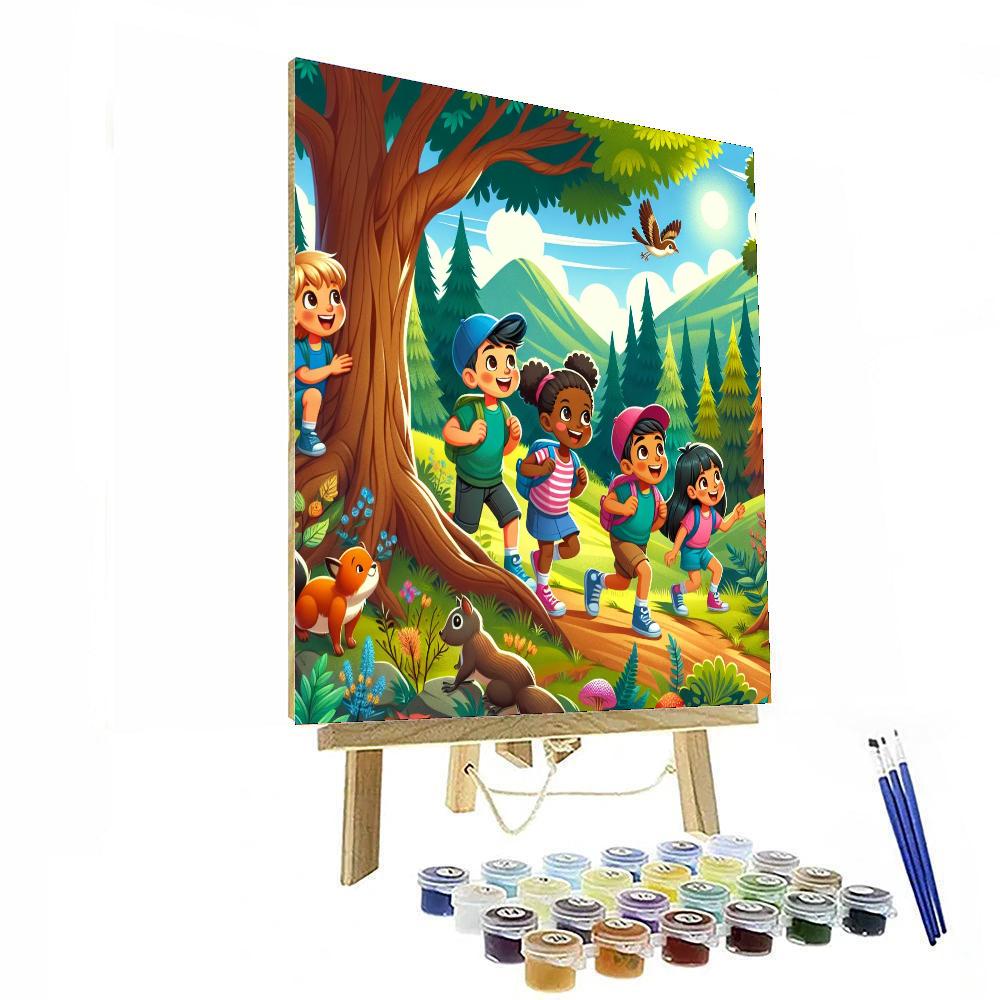 Outdoor Adventure Quest Paint By Numbers Art