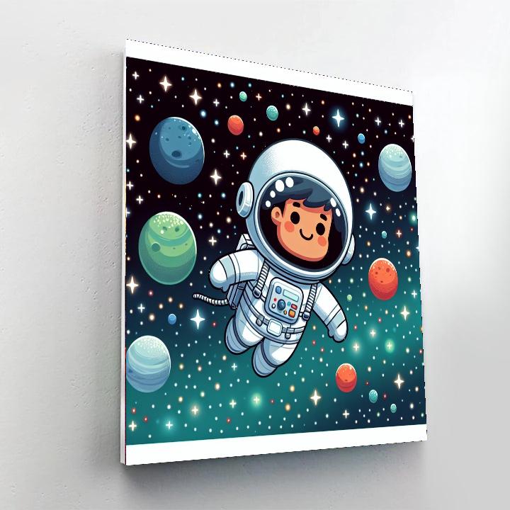 Astronaut's Galaxy Quest Numbered Painting Kits