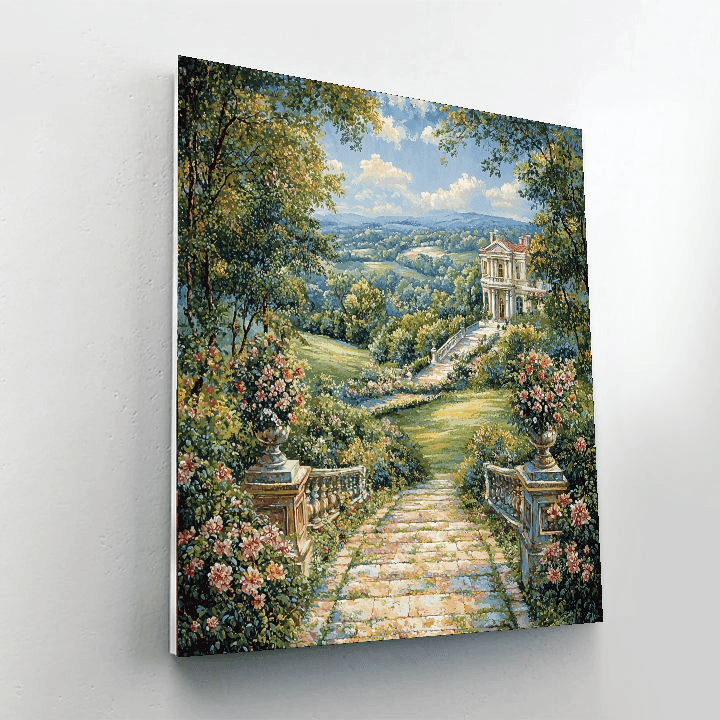Gainsborough Inspired Timeless Garden  Paint By Number