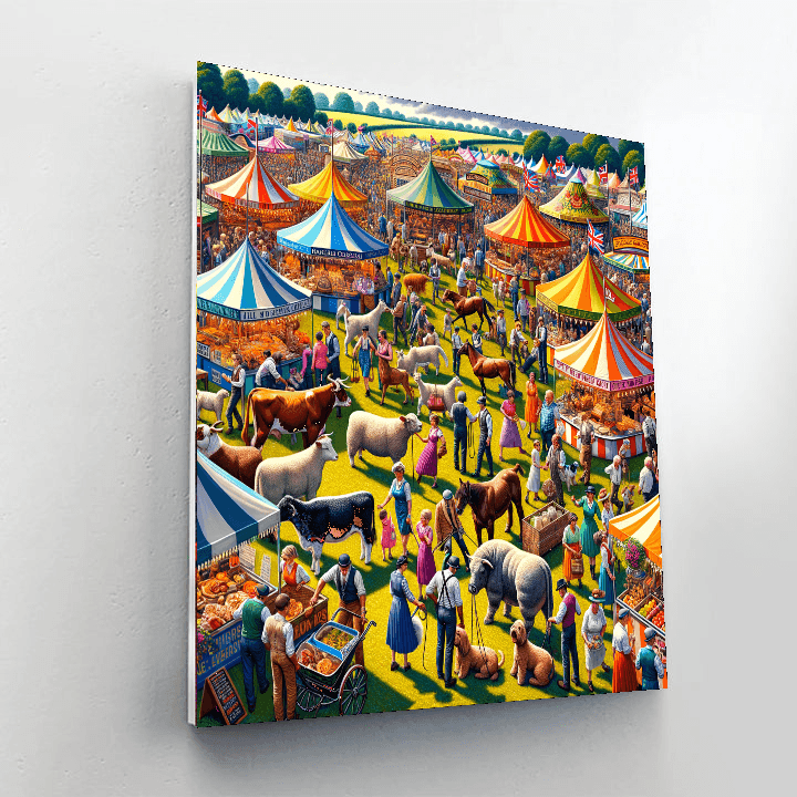 The Great Yorkshire Show Paint By Number