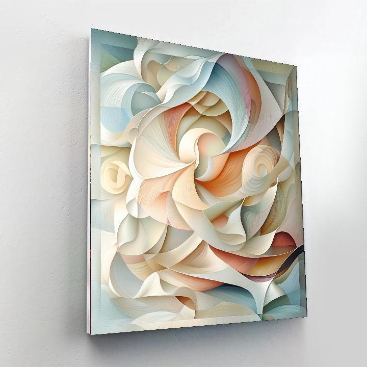 Michelangelo Inspired Charmed Winds  Painting Number Kit