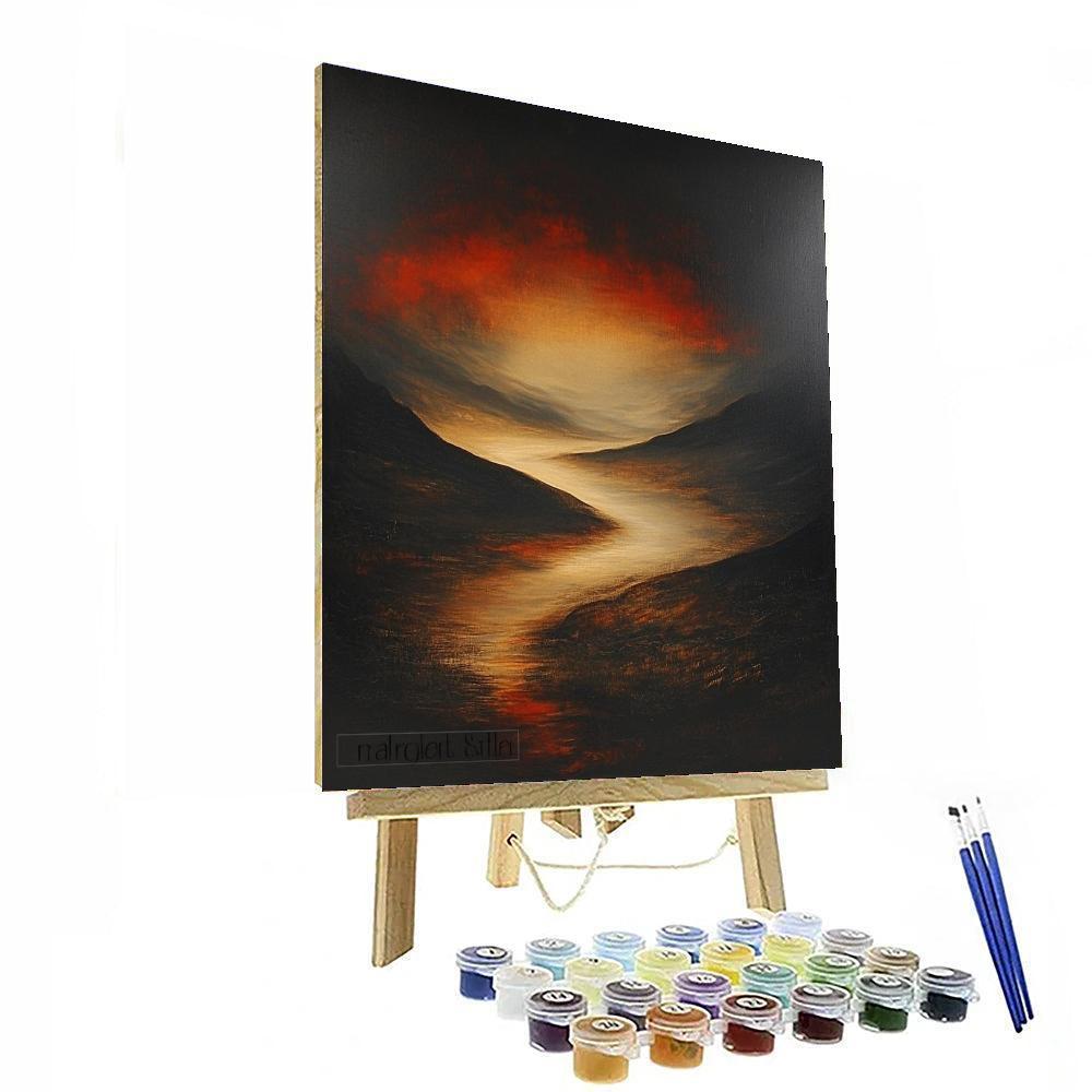 Caravaggio Inspired Abyss Of Serenity  Paint By Numbers Kits