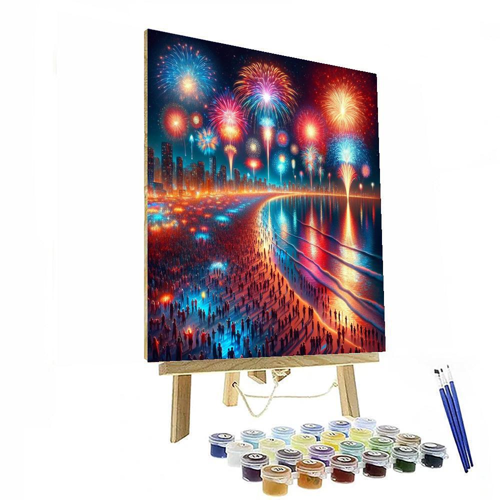 Pattaya International Fireworks Festival Numbered Painting Kits