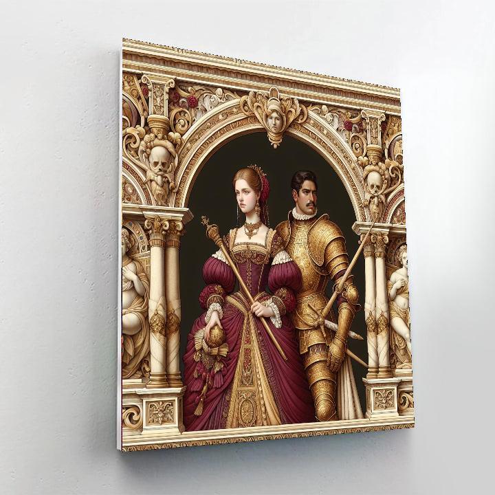 Renaissance Art Marvels Paint By Color