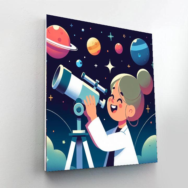 Space Science Adventure Paint By Numbers Kits