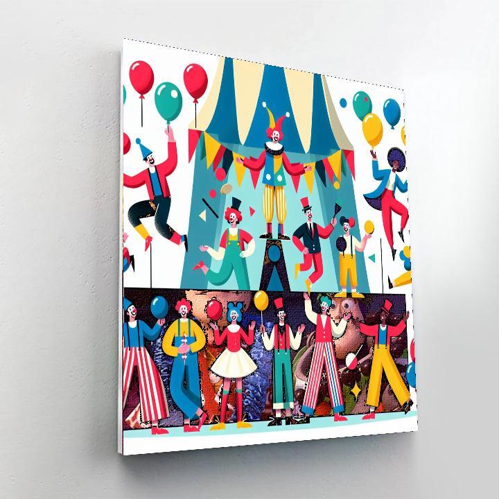 Circus Fun Extravaganza Paint By Number