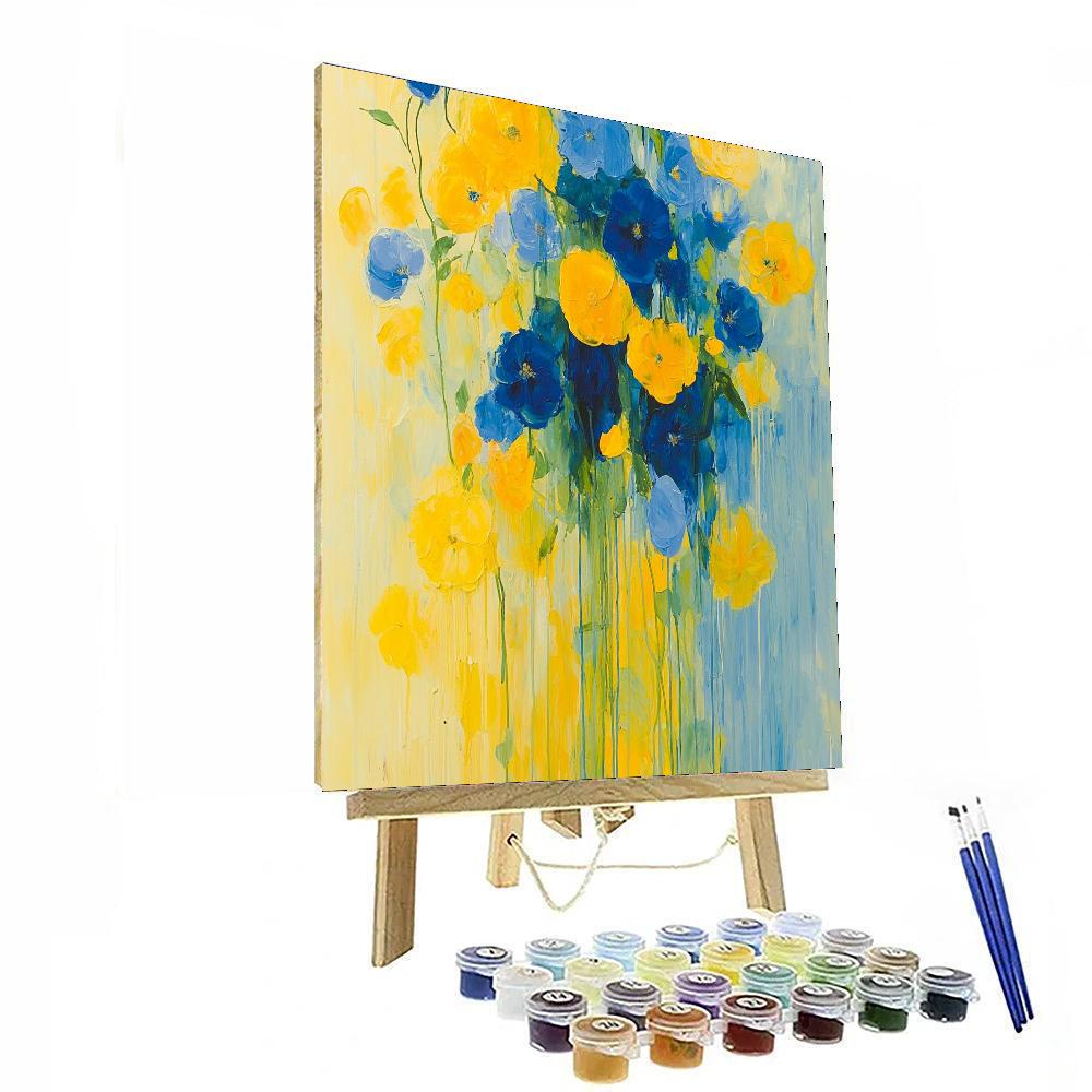 Frida Kahlo Inspired Fragments Of Light  Numbered Painting Kits