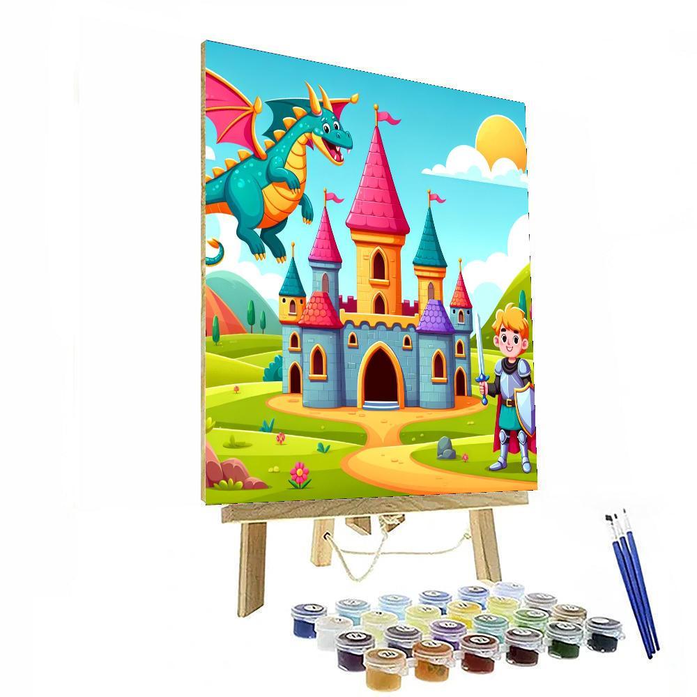 Exploring Fairy Tale Realms Painting Number Kit