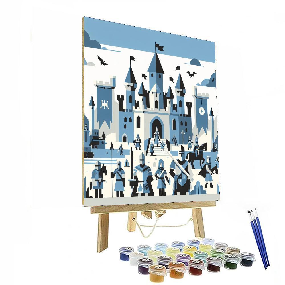 Mysterious Castle Quest Painting By Numbers Kit