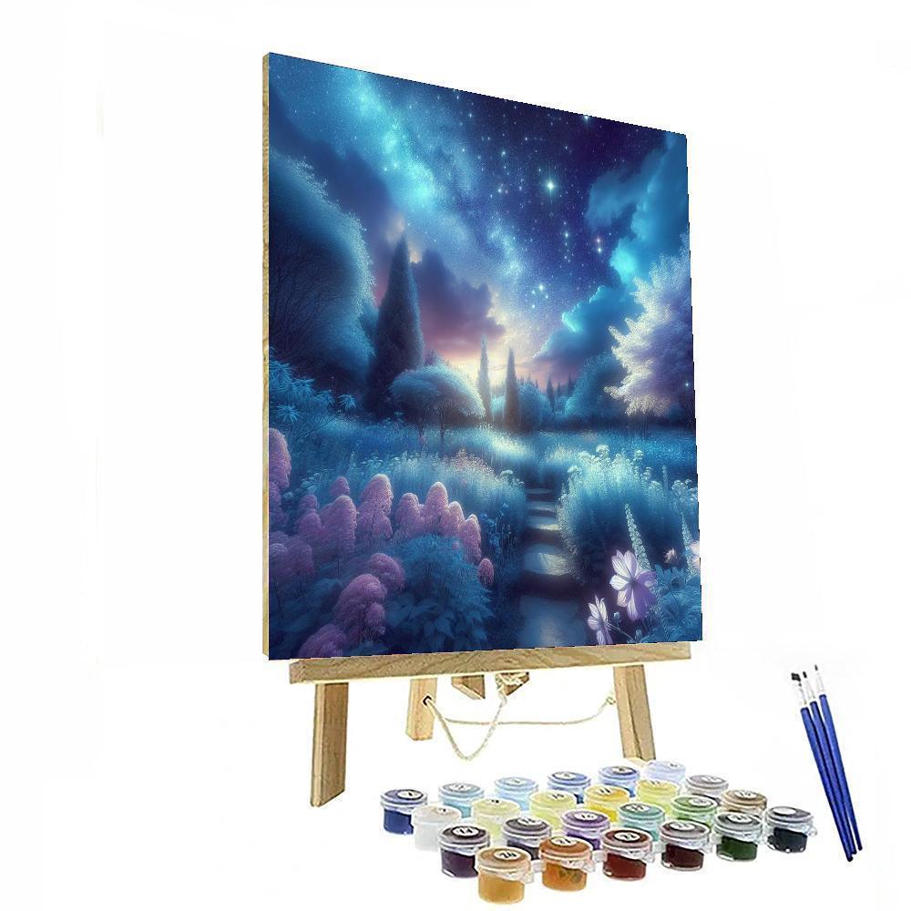 Celestial Garden Reverie Paint By Numbers Art