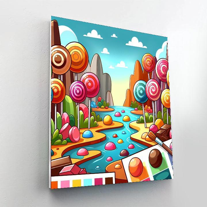 Candyland Sweet Adventure Paint By Number