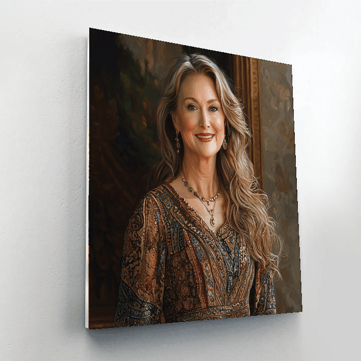 Meryl Streep: The Artistry Of Hollywood’s Leading Lady Painting Number Kit