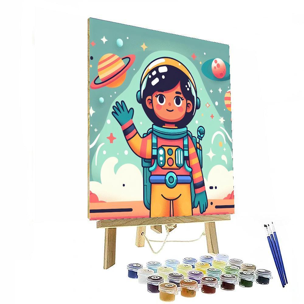 Space Explorer's Quest Paint By Number