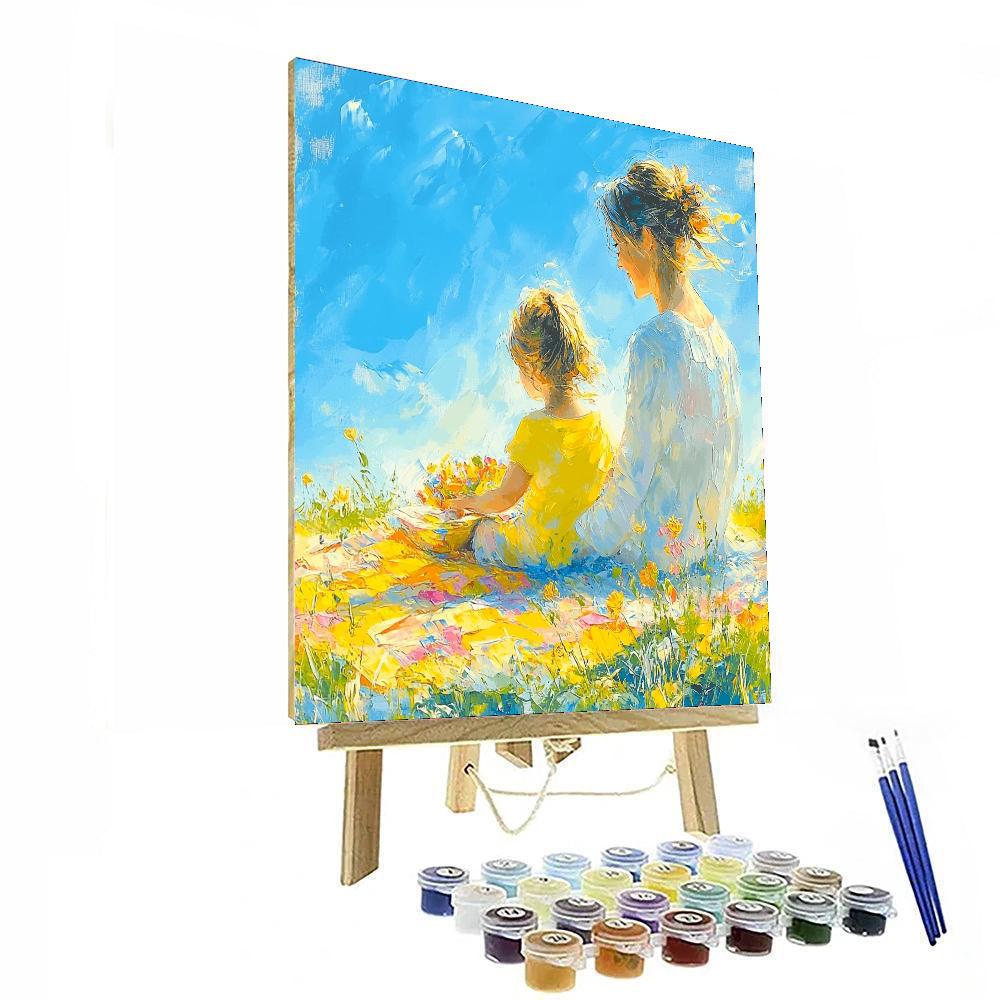 A Warm Embrace In The Sun Paint By Numbers Kits