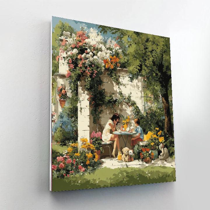 Tea Party Treasures Paint By Numbers Kits