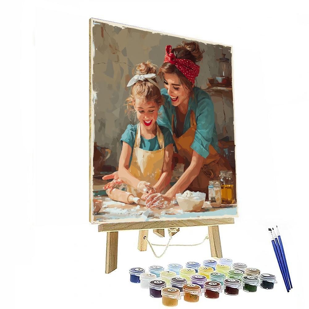 Cherished Moments In The Kitchen DIY Paint By Numbers