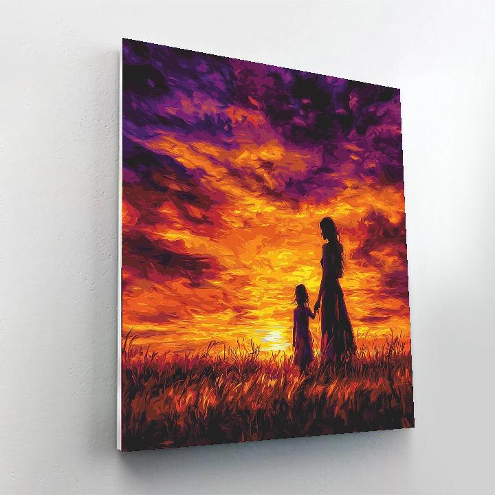 Hearts On The Horizon Paint By Color