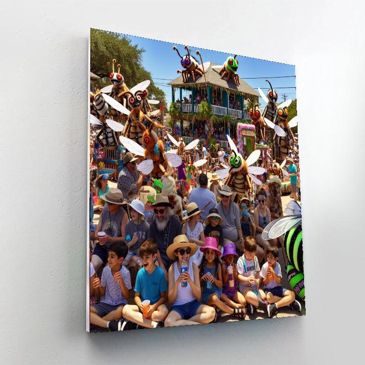 Great Texas Mosquito Festival Paint By Numbers