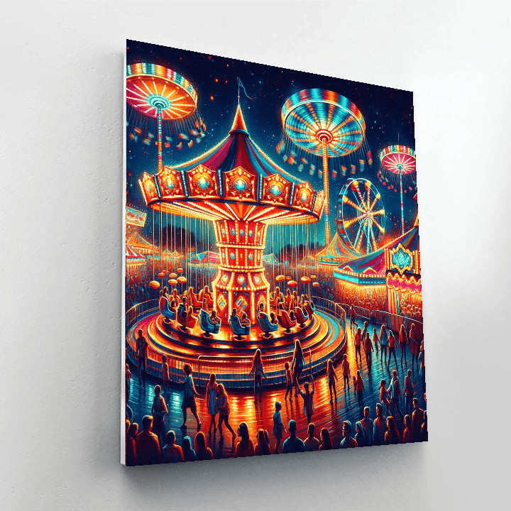 Fanciful Fairground Paint By Numbers Kits