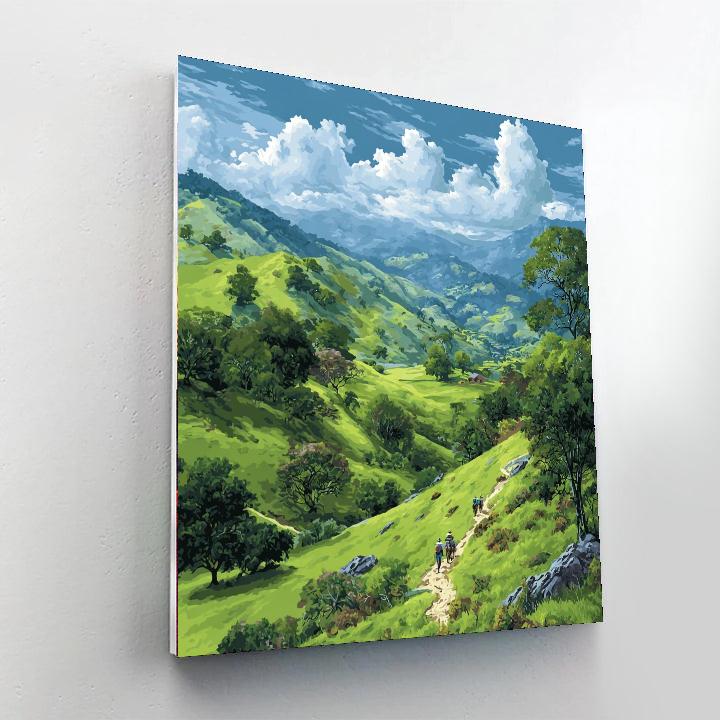 Heartfelt Hike Paint By Numbers