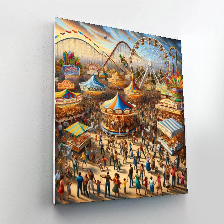 The Great New York State Fair - Usa Paint By Numbers Kits