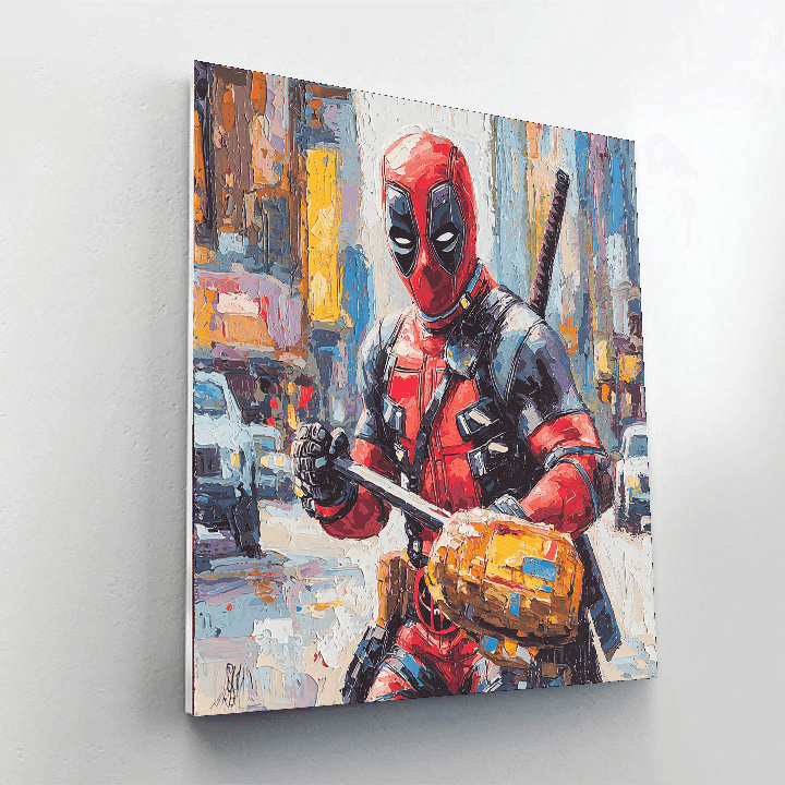 Ryan Reynolds: The Witty Whirlwind Of Deadpool's Humor Painting Number Kit